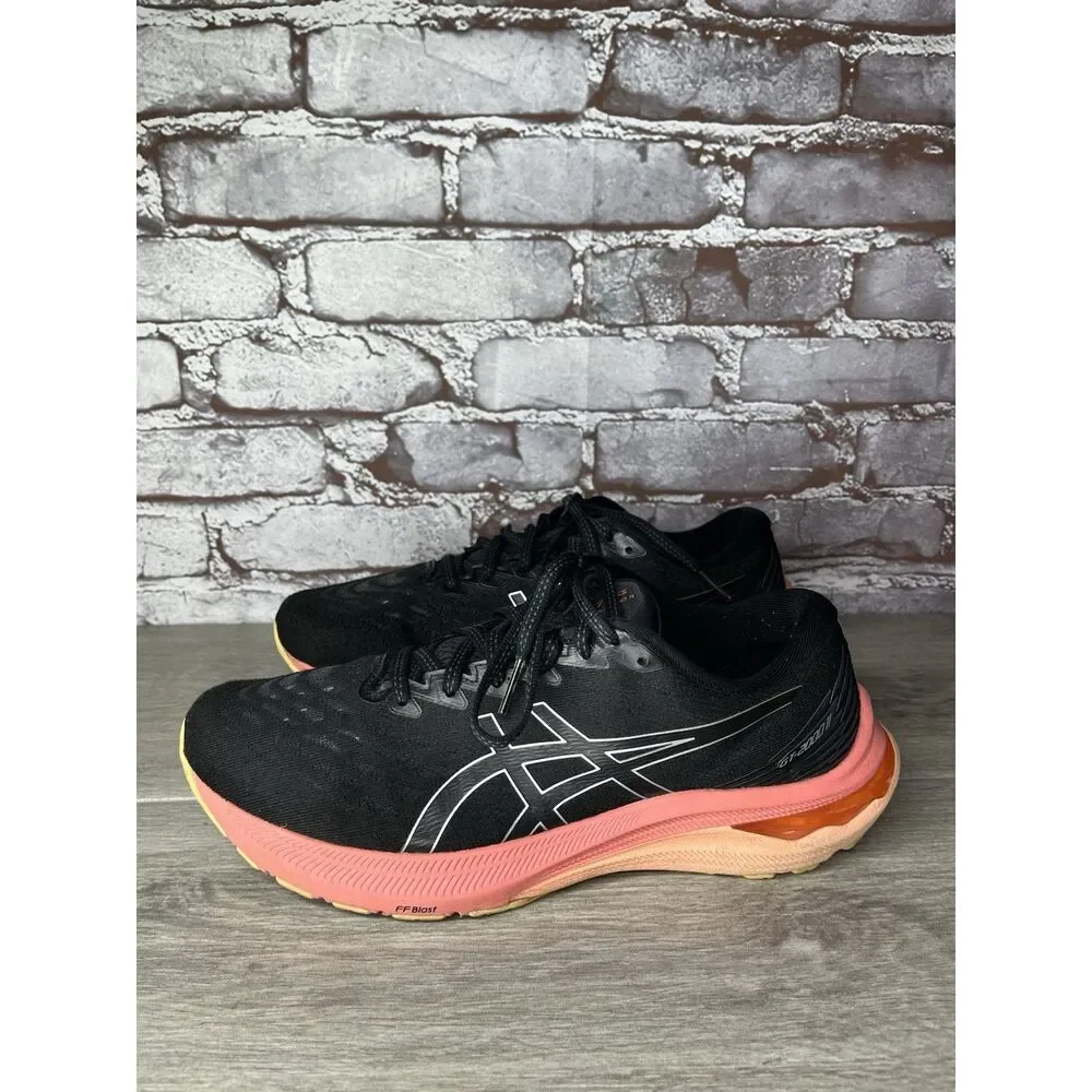 Asics GT-2000 11 Black Running Sneaker Athletic Women Sz 9M US/40.5EU 1012B271 - Picture 4 of 16